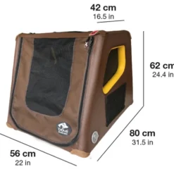 TAMI S - Auto und Home Hundebox, aufblasbar 5,2 kg