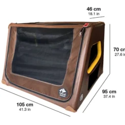 TAMI XL - Auto und Home Hundebox, aufblasbar 10 kg