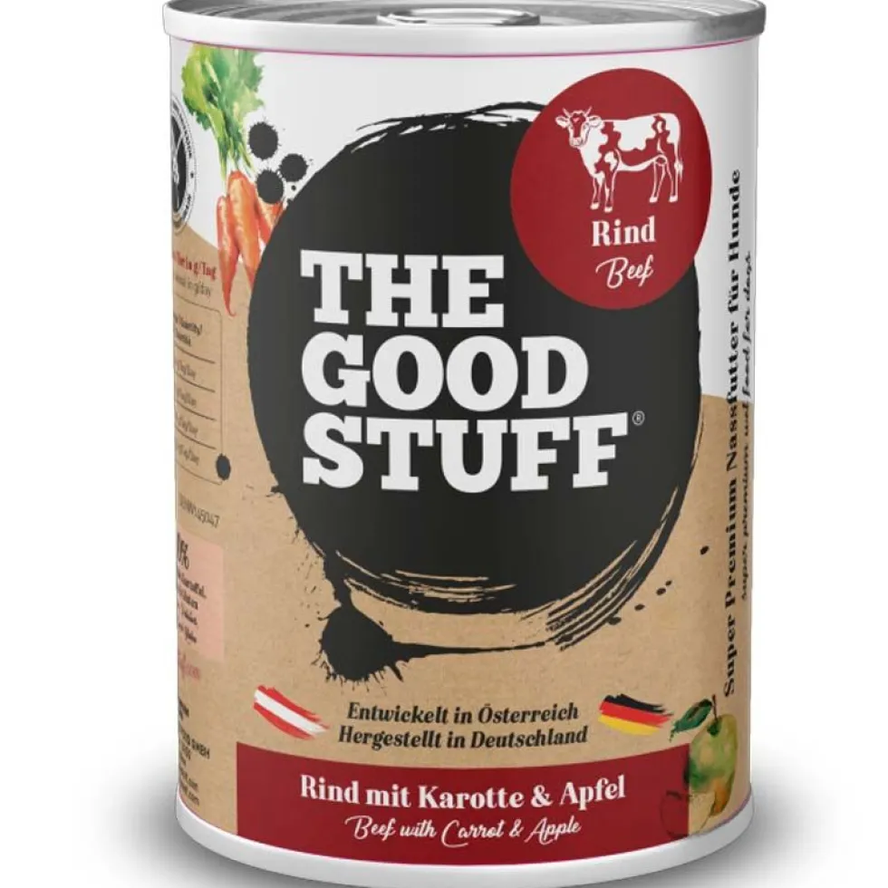 The Goodstuff Dose Rind mit Karotte und Apfel