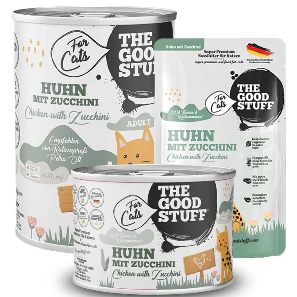The Goodstuff Katze Huhn + Zucchini