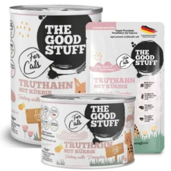 The Goodstuff Katze Truthahn + Kürbis