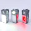 TiBuNa Multifunktion LED Clip, grau, wasserdicht