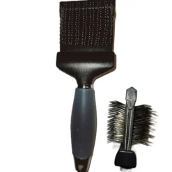 TiBuNa Zupfbürste 2.0, flexibler Bürstenkopf hart, 7x21,5cm