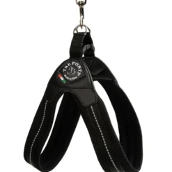 Tre Ponti Easy Fit Soft-Geschirr, atmungsaktiv, schwarz