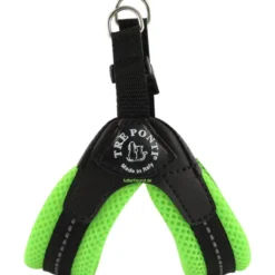 Tre Ponti Easy Fit Soft-Geschirr NEON, atmungsaktiv, grün