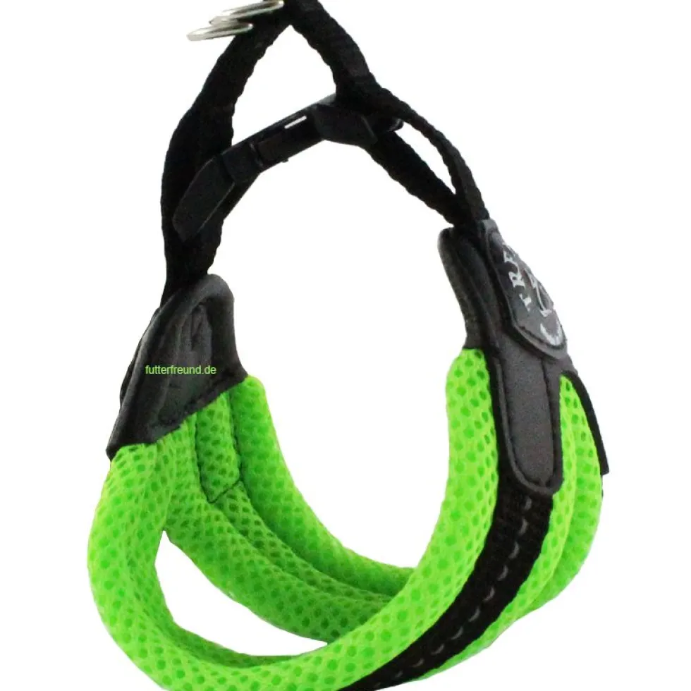 Tre Ponti Easy Fit Soft-Geschirr NEON, atmungsaktiv, rosa