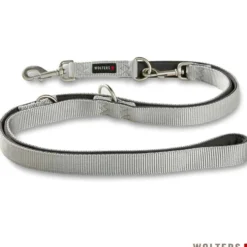 Wolters Führleine Professional Comfort, silber grau