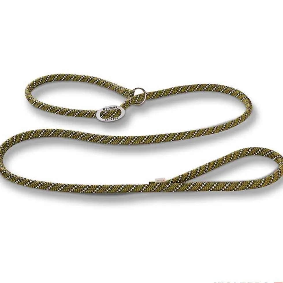 Wolters Moxonleine Everest, reflektierend, olive/schwarz