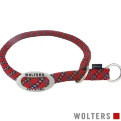 Wolters Schlupfhalsband Everest, reflektierend, rot/schwarz