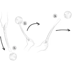 Wurf-Hundespielzeug FLINGERZ Ball