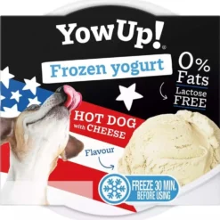 YowUp Frozen Yoghurt Hot Dog + Cheese 110g