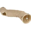 ZOOPREME Katzentunnel Twist 124 cm, beige