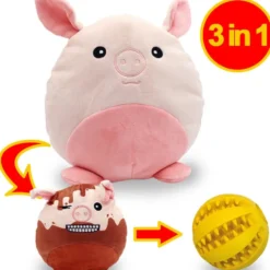 ZOOPREME Surprise plush toy 3in1 Schwein